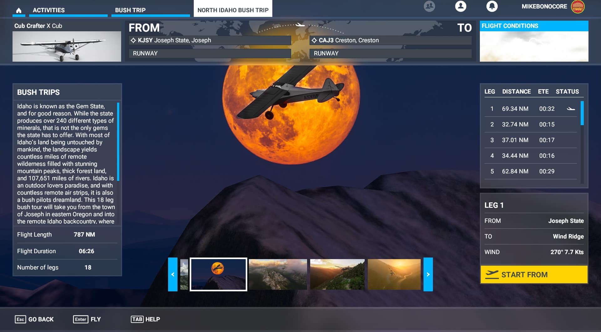 North Idaho Bush Trip For Microsoft Flight Simulator 2020 - Image 3